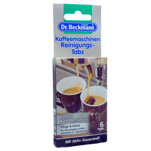 Dr. Beckmann обезмасляващи таблетки за кафе машини 6бр