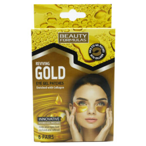 Beauty Formulas Reviving Gold Eye гел маска за торбички под очите 6 чифта