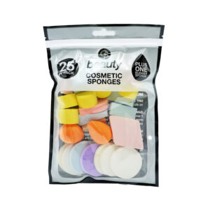 Beauty козметични тампони за грим микс 25бр.