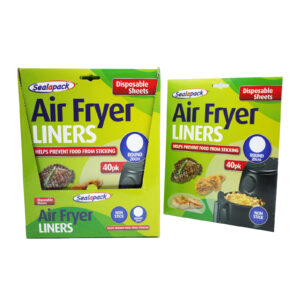 Sealpak Round Air Fryer кръгли подложки за еднократна употреба за еър фрайър с диаметър 20см 40бр