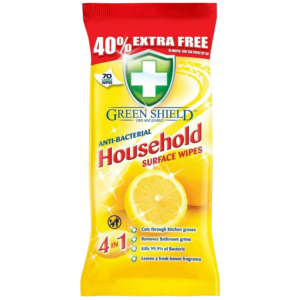 Green Shield Lemon кърпи за почистване 70бр