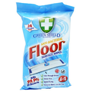 Green Shield Extra Large Floor почистващи мокри кърпи за под 24бр