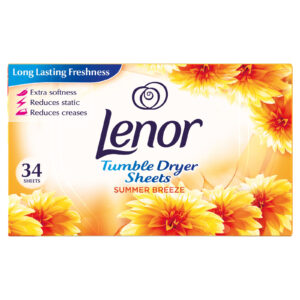 Lenor Summer Breeze ароматизиращи кърпи за сушилня 34бр