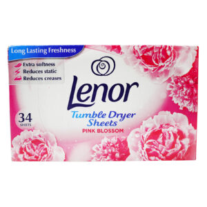 Lenor Pink Blossom ароматизирани кърпи за сушилня 34бр
