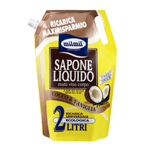 Milmil Coconut and Vanilla течен сапун 2л