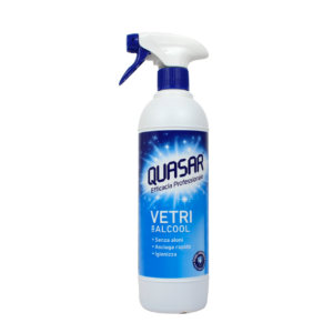 Quasar Vetri спрей за почистване на стъкла и прозорци 580мл