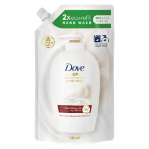 Dove Silk течен сапун пълнител 500мл.