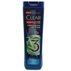 Clear Men 3in1 Freschezza Attiva шампоан против пърхот 225мл
