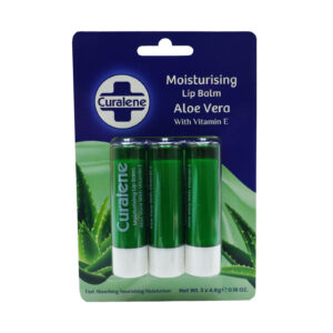 Curalene Aloe Vera & Vitamin E балсам за устни 3х4,8гр