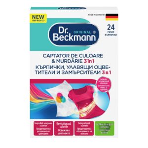 Dr Beckmann All in One цветоулавящи кърпички 24 броя за пране против оцветяване