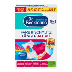Dr. Beckmann All in One цветоулавящи кърпички 48 броя за пране