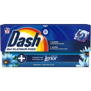 Dash 4in1 Pods Platinum Envolee d'Air капсули за пране 26бр