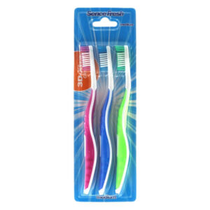 Sence 3D Fresh Extra Clean Medium четка за зъби 3 броя