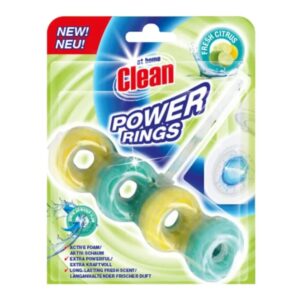 At Home Rings Fresh Citrus кошничка за тоалетна 40гр