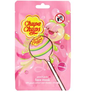 Chupa Chups Peach Pulp текстилна маска за лице 25мл