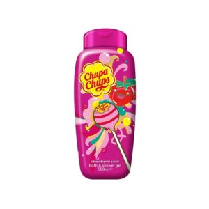 Chupa Chups Strawberry Swirl душ гел 300мл аромат на ягода свежест и мекота