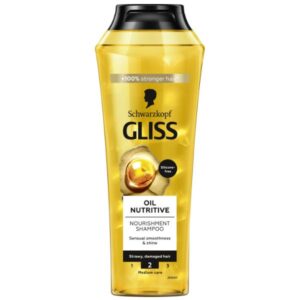 Gliss Oil Nutritive шампоан за коса 250 мл за суха и изтощена коса с масло от марула и течен кератин