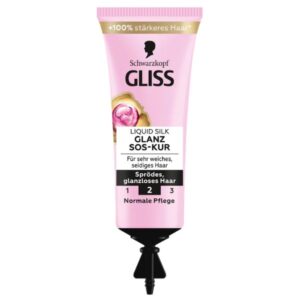 Gliss SOS Silk терапия за коса 15 мл за суха, матова и изтощена коса