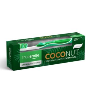 True Smile Coconut паста за зъби 100мл + четка