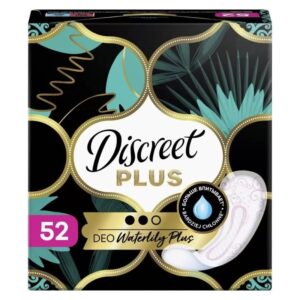 Discreet Plus Water Lilly ежедневни дамски превръзки 52 броя