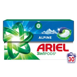 Ariel 3in1 Alpine капсули за пране 30бр