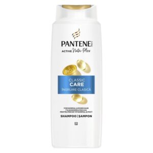 Pantene Pro-V Classic Care шампоан за коса 625 мл – шампоан с Pro-V технология за ежедневно почистване, мекота, гладкост и естествен блясък на косата.