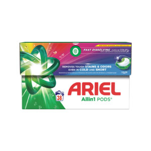 Ariel All in 1 Pods Color капсули за пране 38 бр.