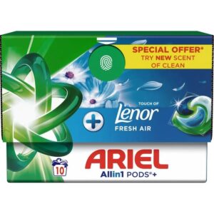 Ariel All in 1 Pods Lenor Fresh капсули за пране 10 бр.