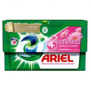 Ariel Platinum+ Lenor Fresh Sensation капсули за пране 19 бр.