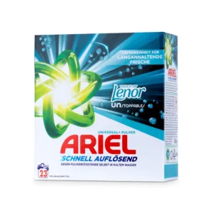 Ariel Universal + Lenor Unstoppables прах за пране 1,265 кг. / 23 пр.