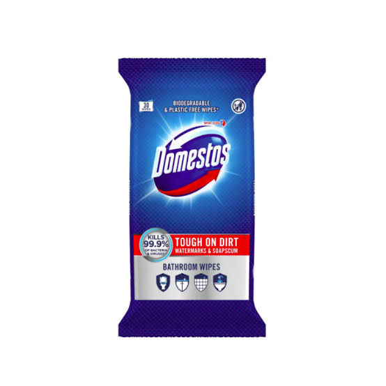 domestos-mokri-karpi-za-pochistvane-na-banya-30br Domestos мокри кърпи за почистване на баня 30 бр.