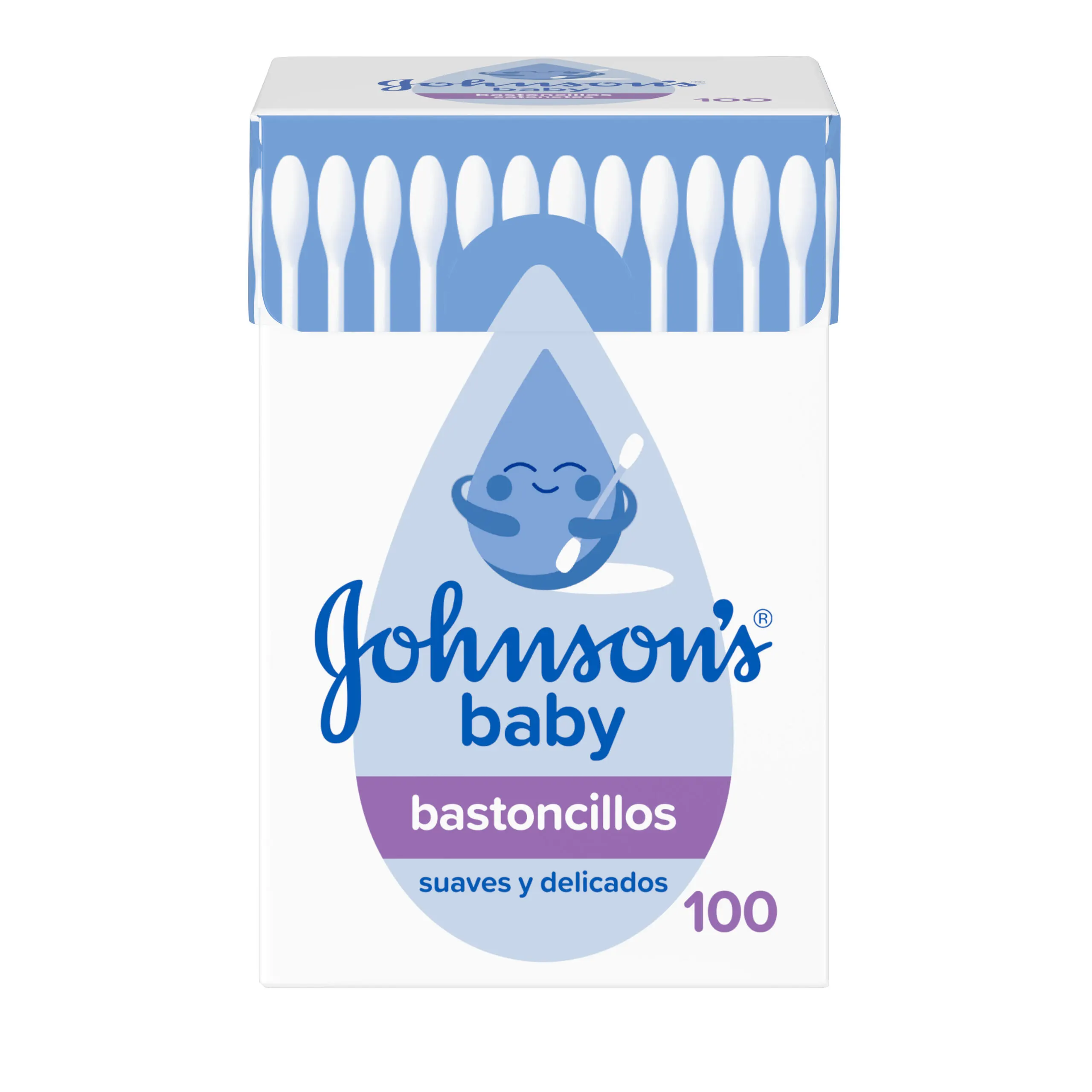 johnsons-baby-klechki-za-ushi-100br Johnson's Baby клечки за уши 100 бр.