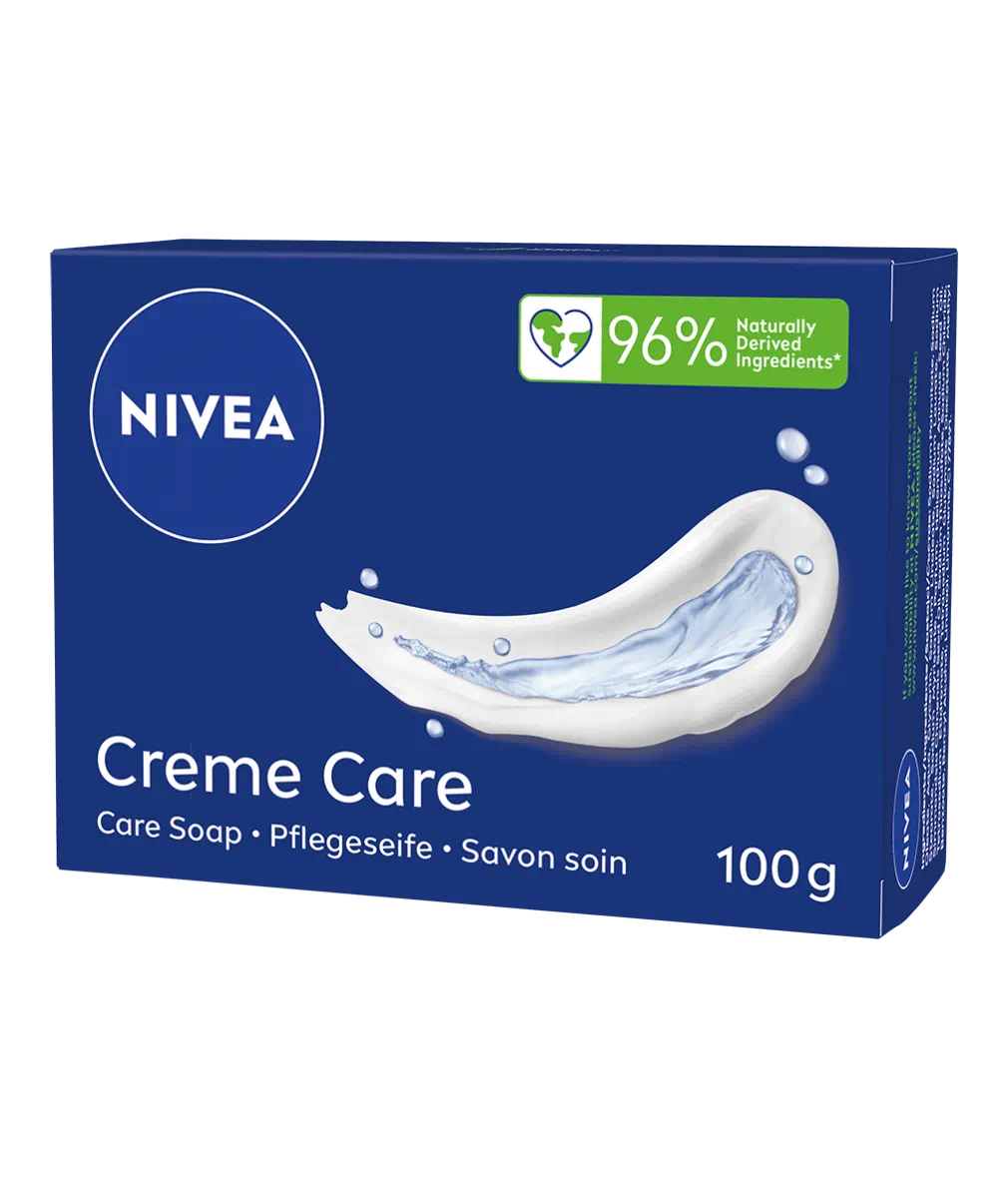 nivea-creme-care-toaleten-sapun-100gr Nivea Creme Care тоалетен сапун 100 гр – нежен сапун с класическия аромат на NIVEA Creme за ежедневно почистване и мека кожа.