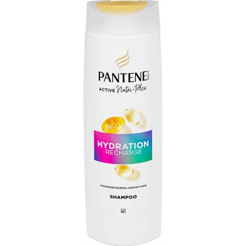 pantene-nutri-plex-hydration-recharge-shampoan-za-kosa-400ml Pantene Nutri Plex Hydration Recharge шампоан за коса 400 мл – хидратиращ шампоан с Pro-V, биотин и хиалуронова киселина за суха и безжизнена коса.