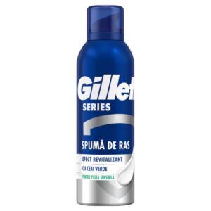 Gillette Series Revitalize Green Tea пяна за бръснене 200мл