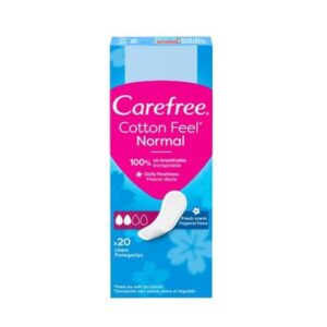 Carefree Памук ежедневни дамски превръзки 20 бр.
