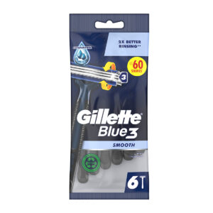 Gillette Blue3 Smooth мъжки самобръсначки 6 бр.