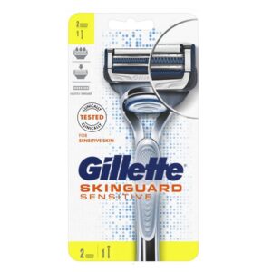 Gillette SkinGuard Sensitive самобръсначка + 2 ножчета