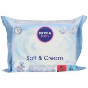 Nivea Baby Soft & Cream мокри кърпи 57бр