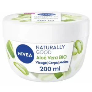 Nivea Naturally Good Aloe крем за лице, ръце и тяло 200мл