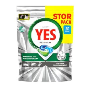 Yes Platinum All in One Pods таблетки за съдомиялна 51 броя