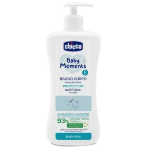 Chicco Baby Moments 0+ Protection бебешки душ гел с дозатор 500 мл.